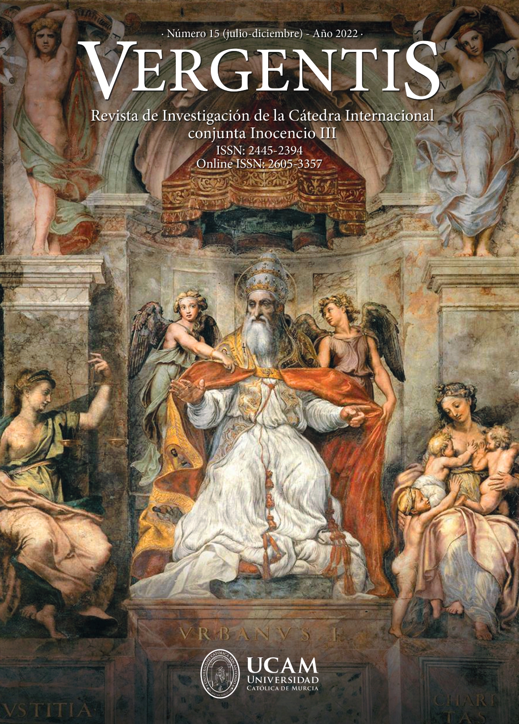 					View No. 15 (2022): Vergentis. Revista de Investigación de la Cátedra Internacional conjunta Inocencio III
				